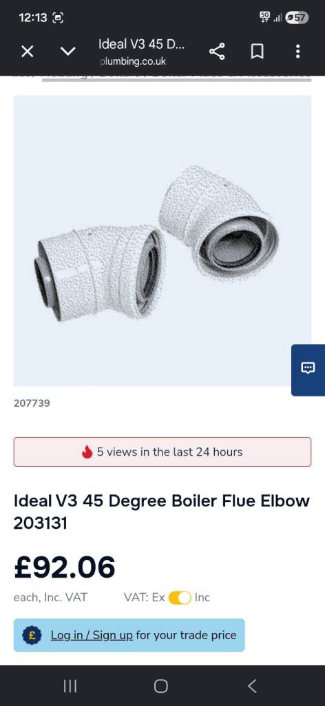 Ideal boiler parts bargain 