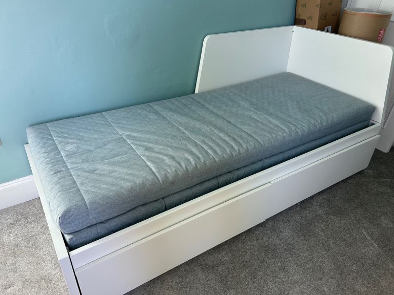 IKEA FLEKKE Day-Bed with Pull-Out Double + Storage - Excellent Condition - £250