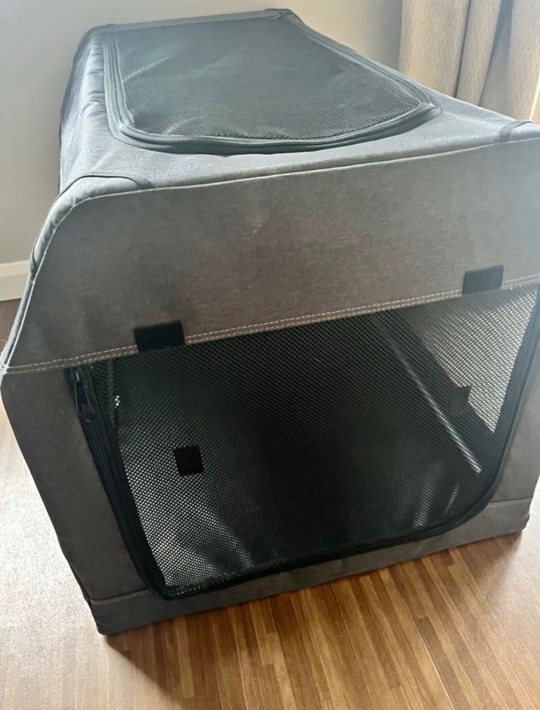 Pets at home soft sided collapsible dog crate 