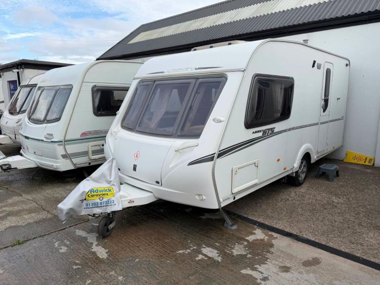 2008 Abbey GTS 215 Full Rear Washroom Caravan