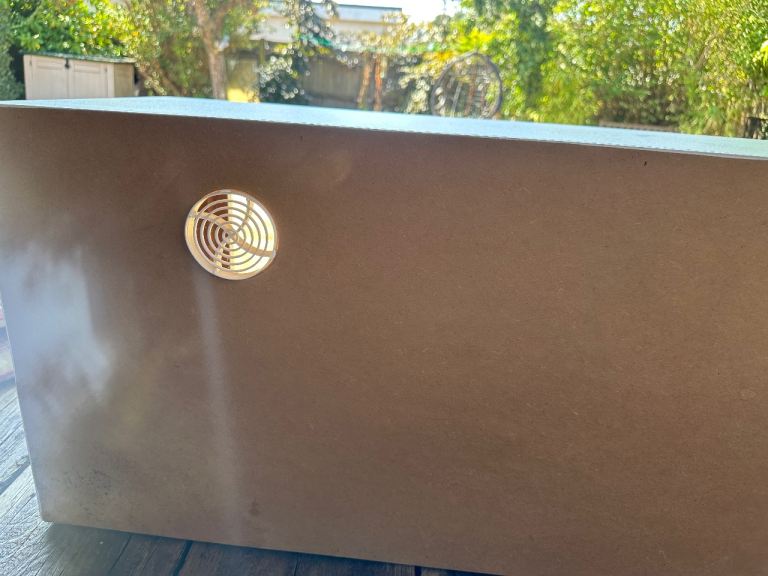 4ft White Modern  Vivarium 