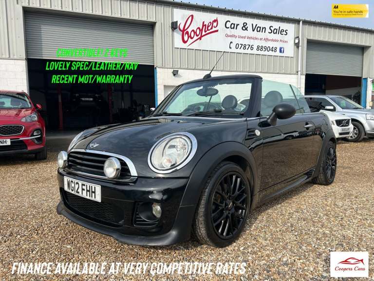 2012 MINI Convertible 1.6 One 2dr CONVERTIBLE Petrol Manual