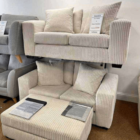 Dylan Corner Sofa & 3-2 Sofa Set 🛋️ Premium Luxury Seating | 25% Discount Free COD **