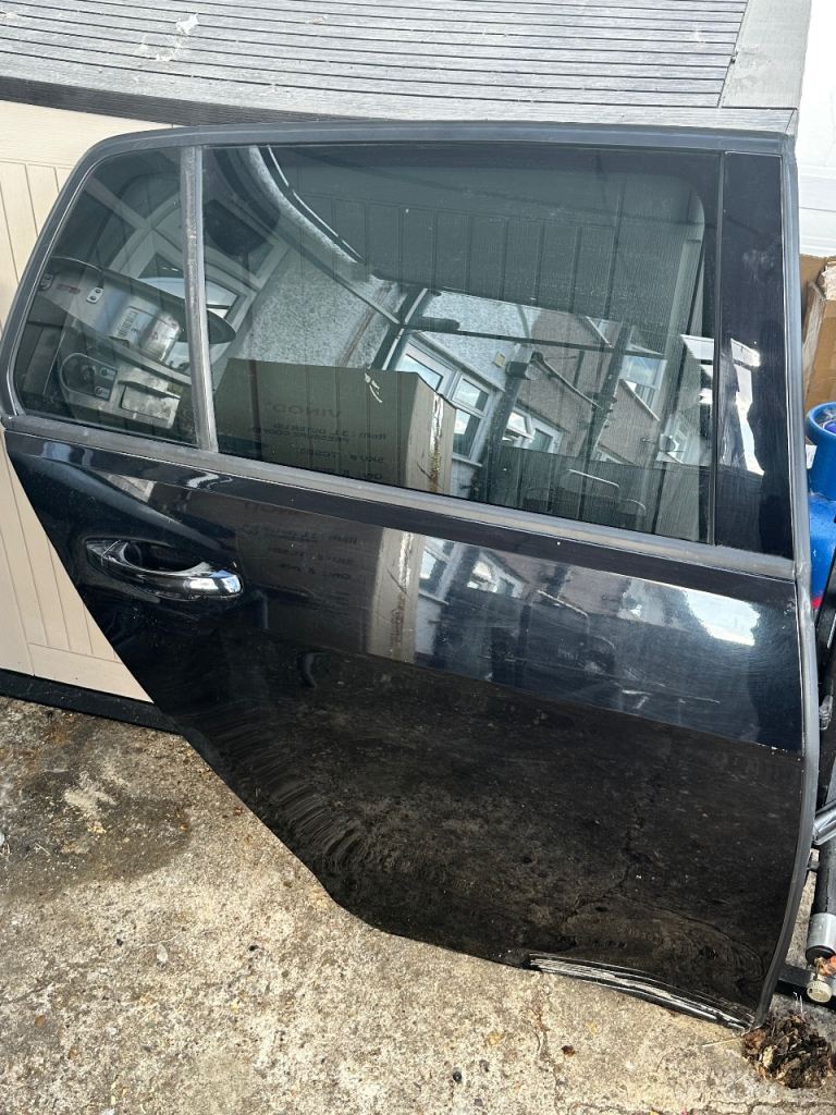 Volkswagen Golf Mk7 Door Hatchback Driver Side Rear Black Door