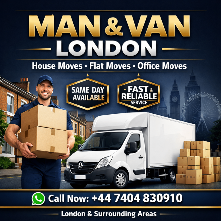 🚚 CHEAP Man & Van London | House Moves | Same Day | Call Now