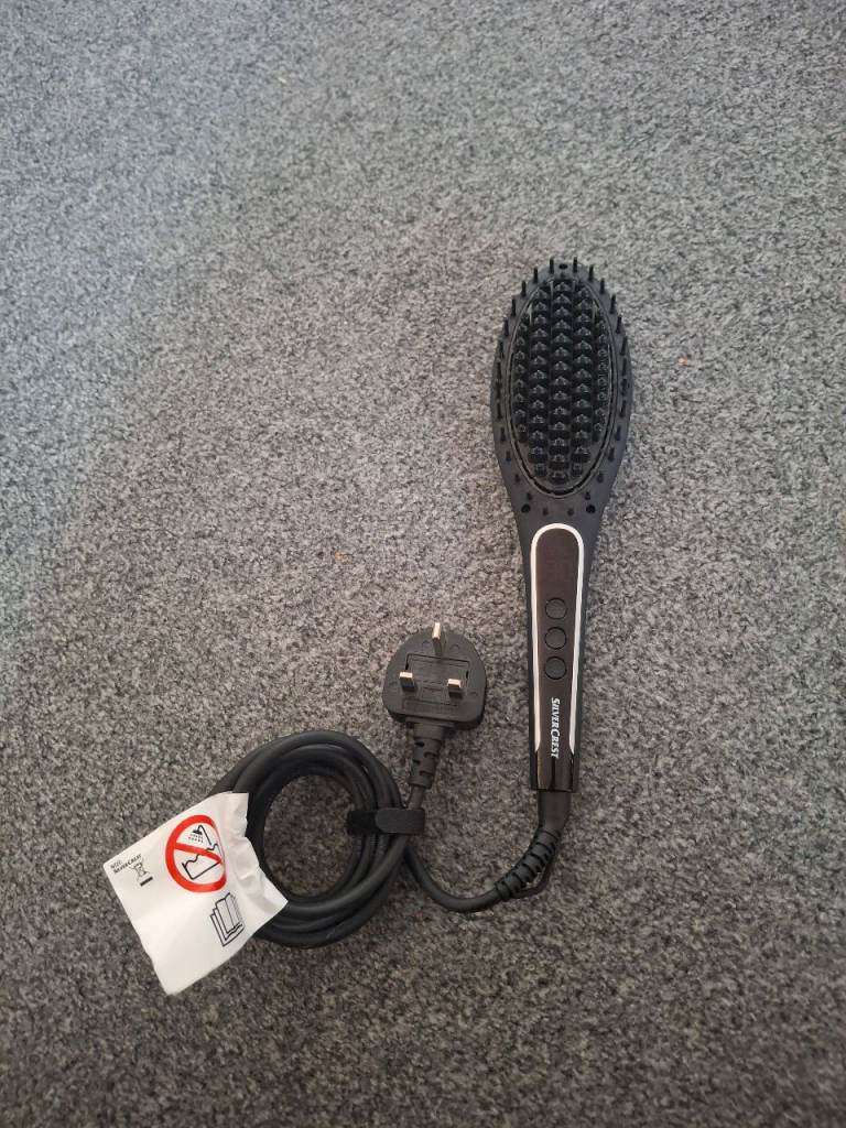 Silver Crest Hair Straightener Brush