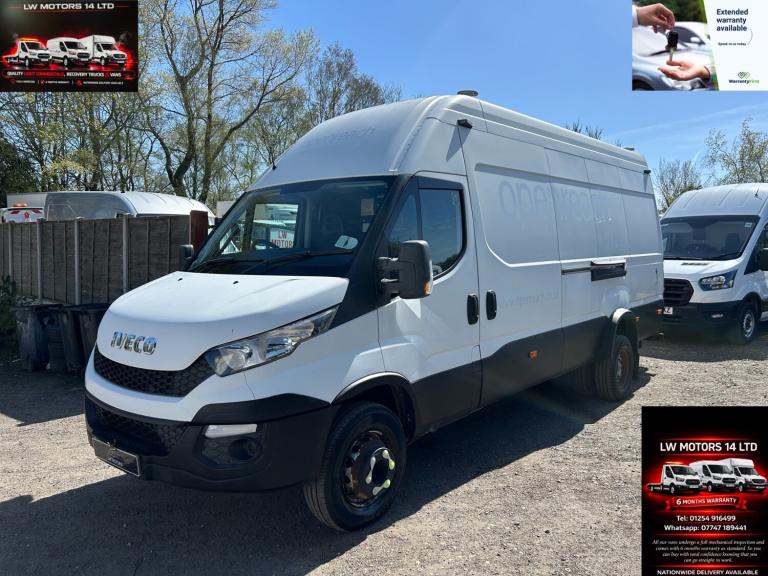 IVECO DAILY 70C17 EXLWB EX HI ROOF MOBILE WORKSHOP 2015 15 REG REG EURO 6