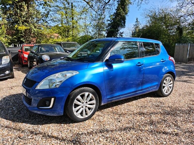 Suzuki Swift SZ4 ulez petrol Cat N car. Blue 5 door hatchback