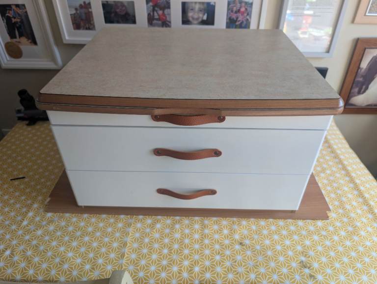 Swift caravan central chest of drawers