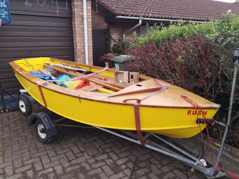 Wooden Sailing Boat