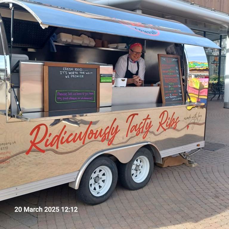 Airstream style Catering Trailer