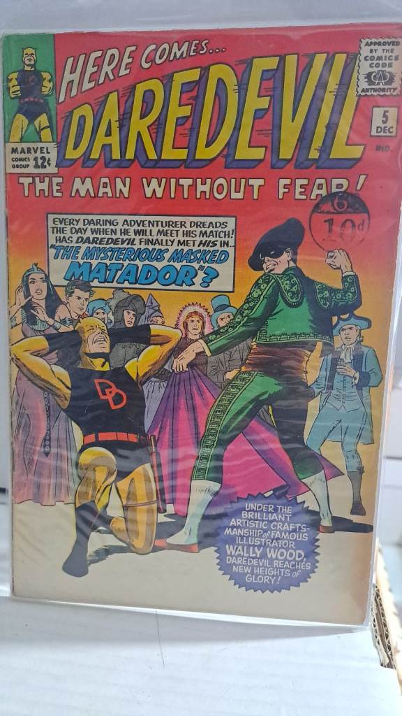 Daredevil 5-40 silver age comics
