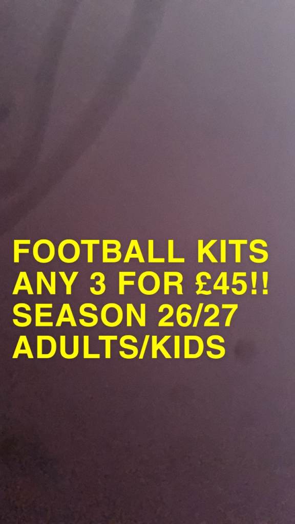 FOOTBALL KITS - SEASON 26/27