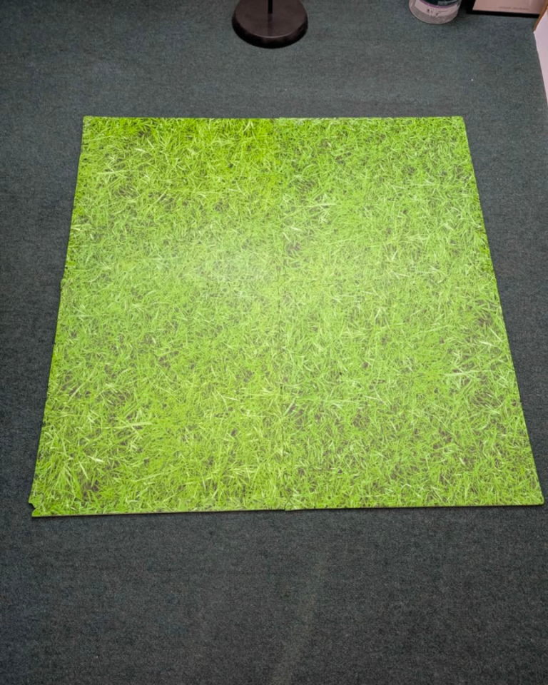 4x EVA foam mat grass effect 