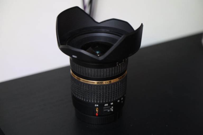 Tamron SP AF 10-24 f3.5-4.5 Di ii lens for Canon EF-S mount