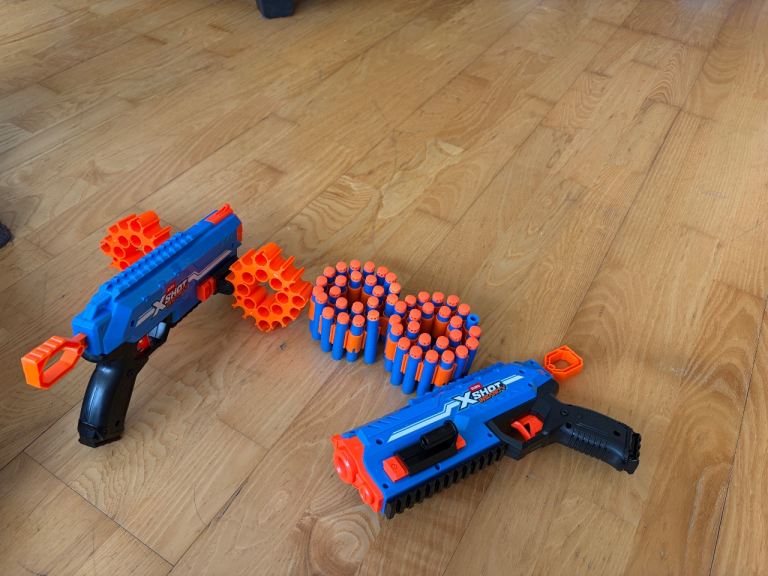 Kids Toy Gun with soft rubber bullet