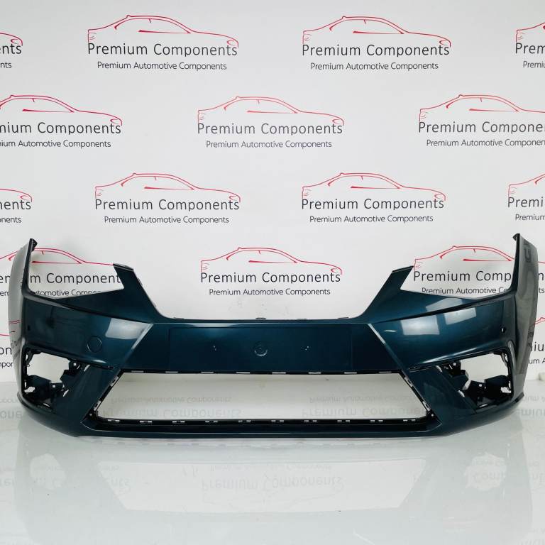 Seat Ibiza Front Bumper Mk5 Fr Genuine Blue 2017 - 2022 [ao161]