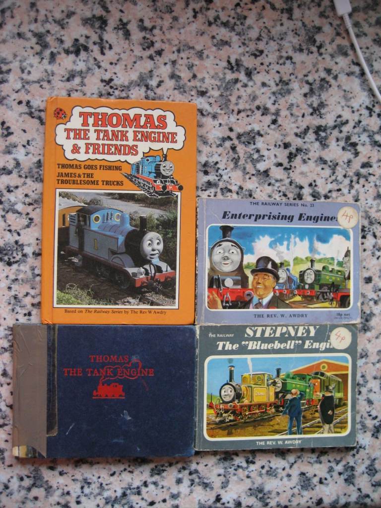 VINTAGE - Thomas The Tank Engine Books - The Rev W Awdry - Original c1970-1984