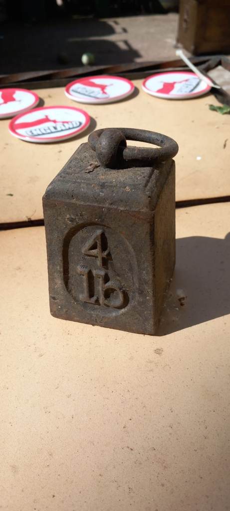 Scale weights.