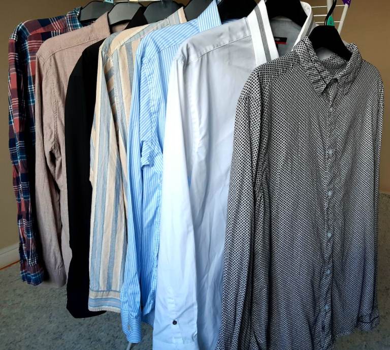 7 x Men's Shirts bundle. Size medium. Clean