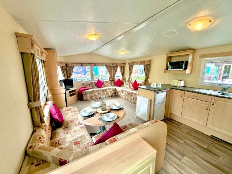 Cheap static caravan for sale in ayrshire with free site fees near glasgow paisley lanark renfrew 