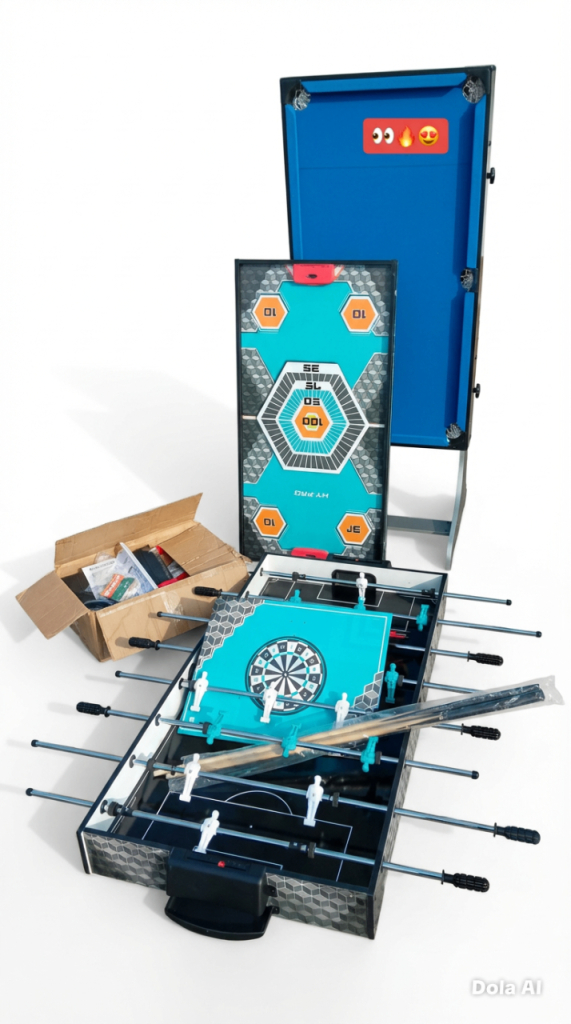 Multi-Game Table – Pool, Football, Darts, and More