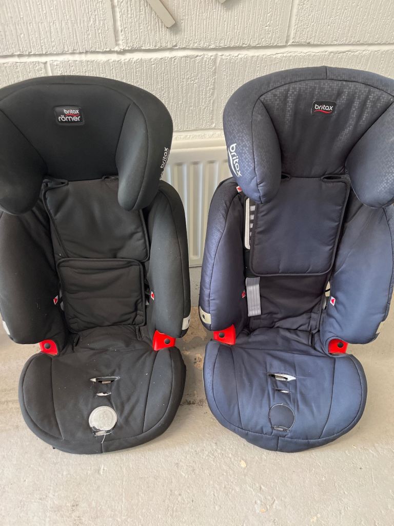 2x Britax Evolva 123 child seat 