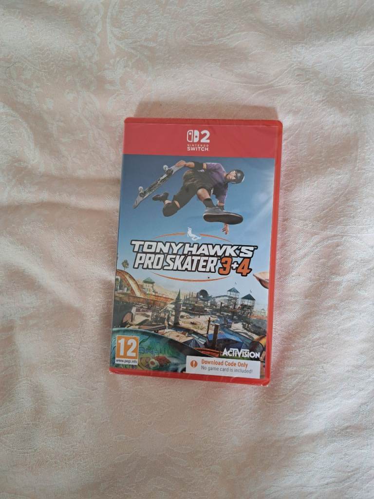Nintendo switch 2 Tony Hawk's Pro Skater 3+4 (sealed) 