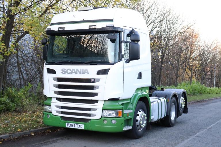 SCANIA R450 HIGHLINE 6X2 REARLIFT TRACTOR (2014)