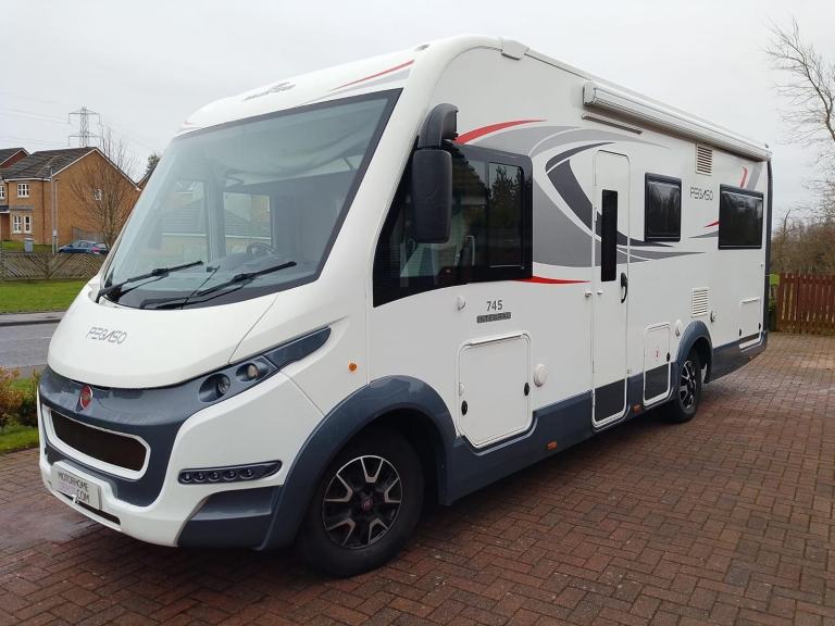 RollerTeam Pegaso 744 4 Berth U Shaped Rear Lounge 2019 Motorhome For Sale 