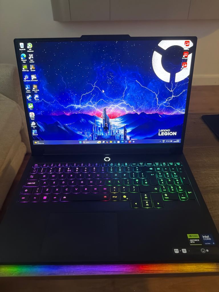 Lenovo Legion 7 Pro gaming laptop. 