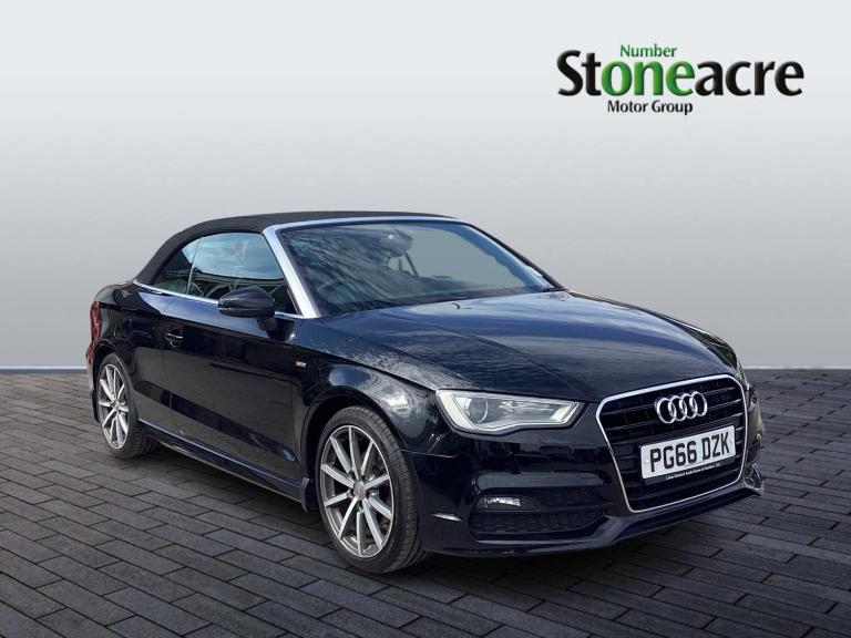 2017 Audi A3 1.4 TFSI 150 S Line 2dr [Nav] CONVERTIBLE PETROL Manual
