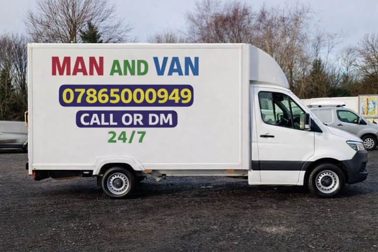 PROFESSIONAL CHEAP MAN AND VAN SOFA DELIVERY BIKE RECOVERY PUMP TRUCK LUTON VAN WASTE CLEARANCE 24/7