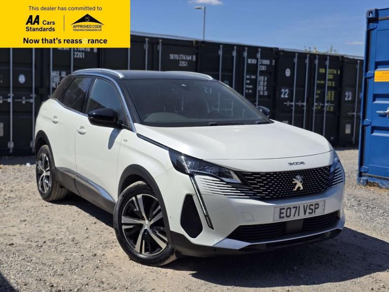 2021 Peugeot 3008 1.5 BlueHDi GT SUV 5dr Diesel EAT Euro 6 (s/s) (130 ps) SUV Diesel Automatic