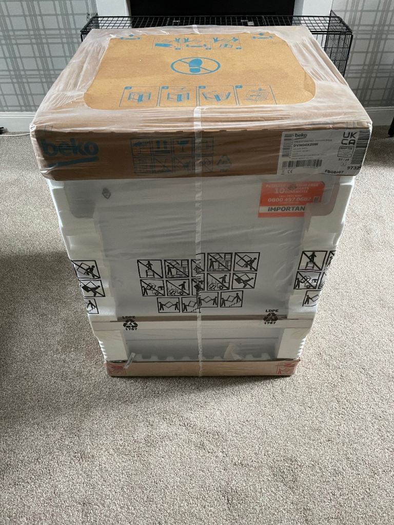 Beko full size standalone white dishwasher