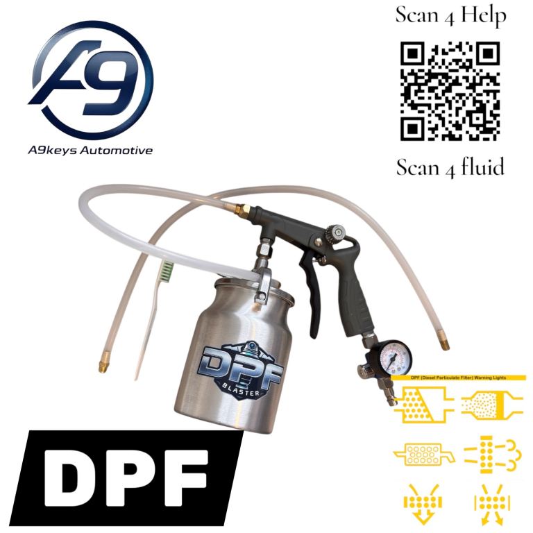 DPF Cleaning Equipment and fluid kit 5L  