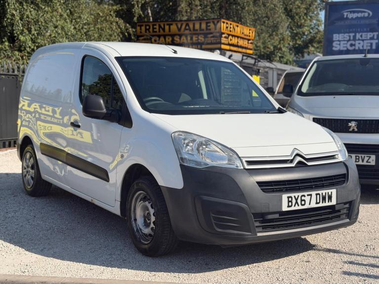 2017 Citroen Berlingo 1.6 BlueHDi 625Kg X 75ps PANEL VAN DIESEL Manual