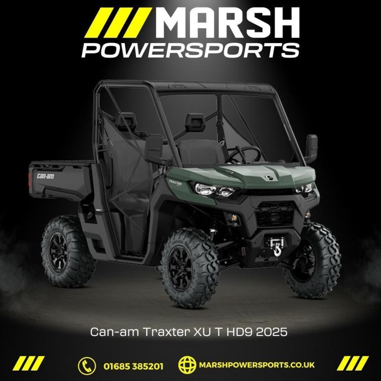 image for Traxter HD9 XU T 2025 Model - Canam Main Dealer - Discover the Cab Kit Offer!