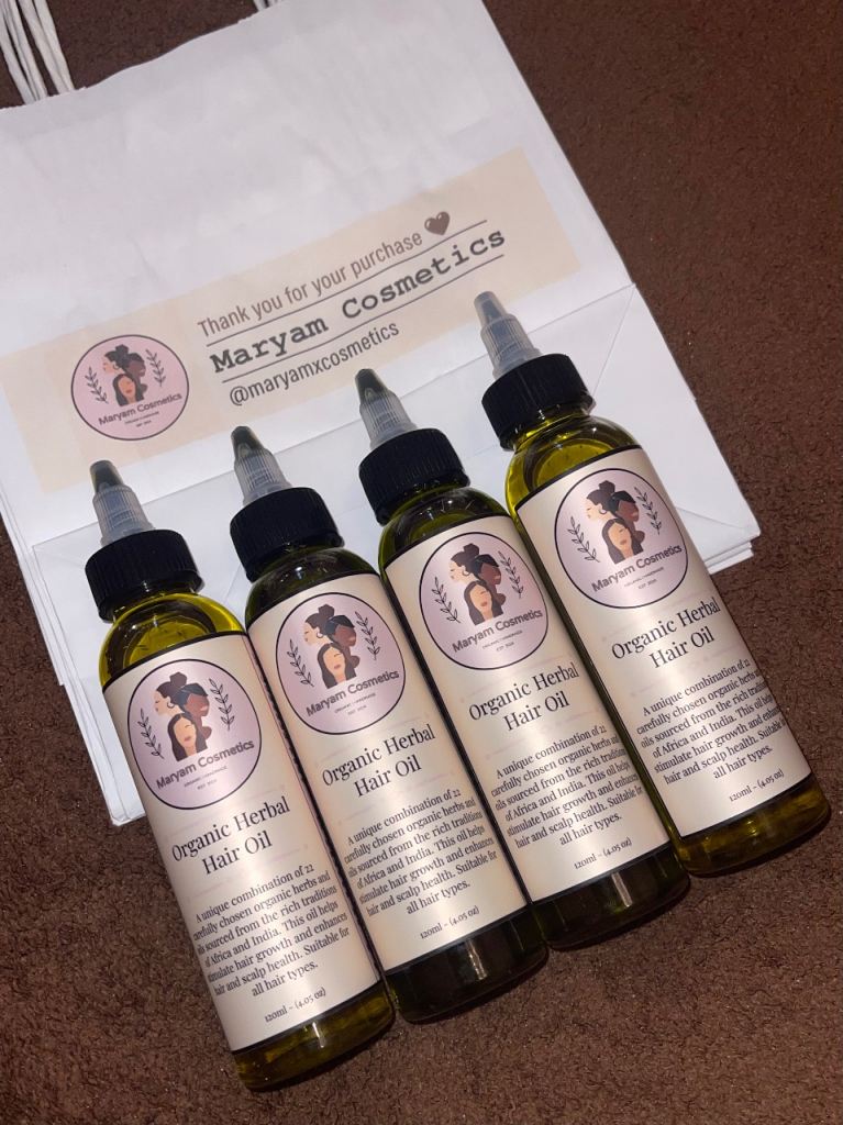 Maryam’s Organic Herbal Hair Oil