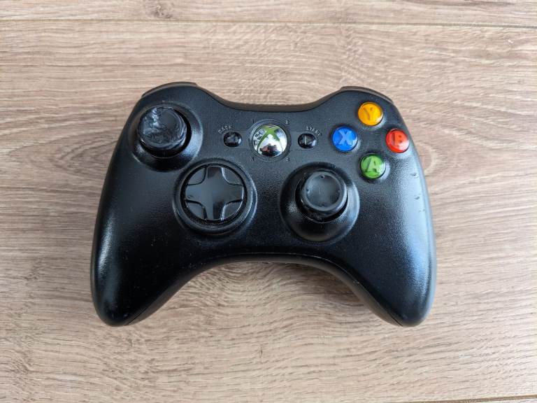 Microsoft Xbox 360 Wireless Controller/Pad - Black