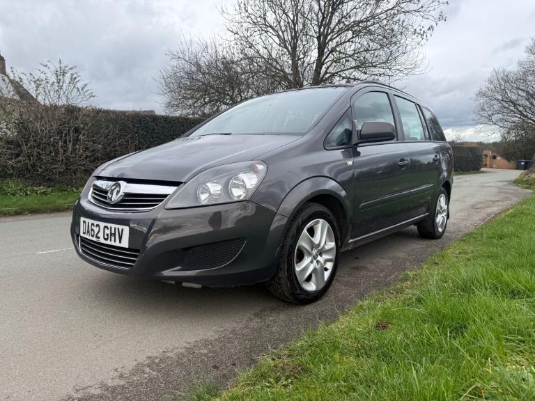 2012 Vauxhall Zafira 1.6i [115] Exclusiv 5dr MPV Petrol Manual