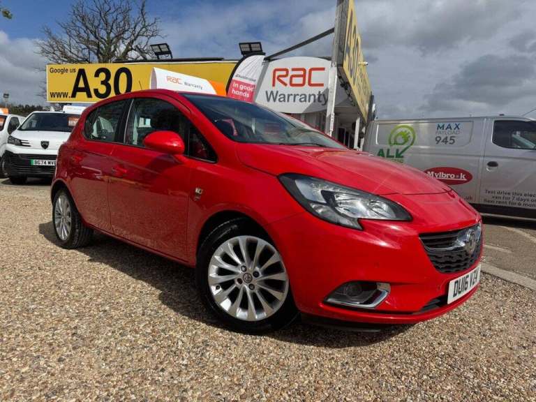 2016 Vauxhall Corsa 1.4i ecoFLEX SE Euro 6 5dr Hatchback Petrol Manual