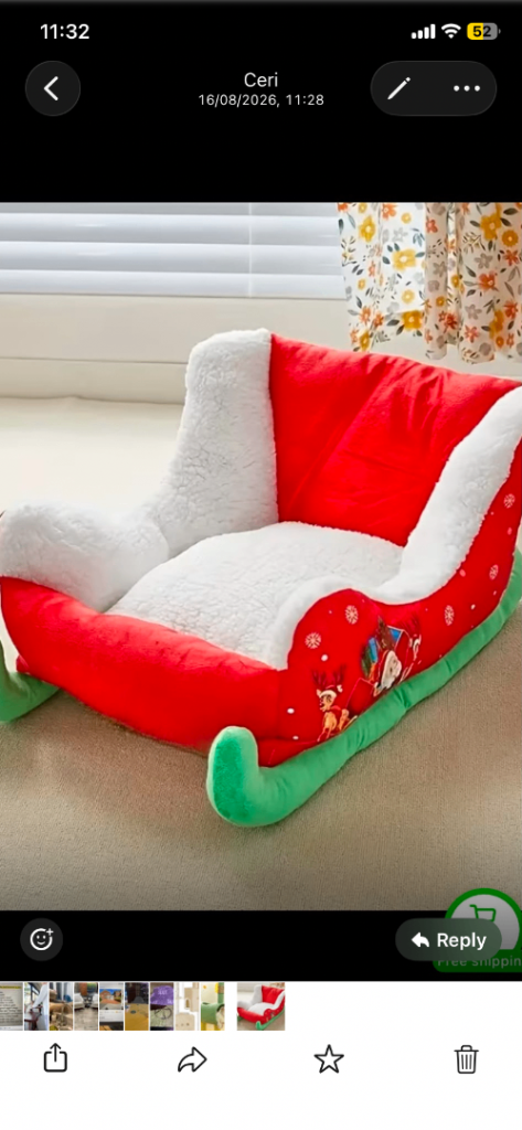 Large cat bed new in box 