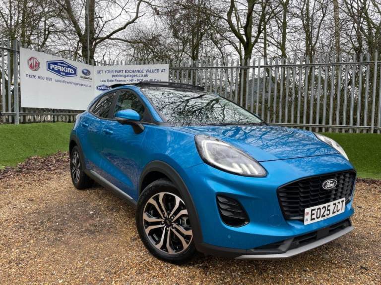  Ford Puma 1.0 EcoBoost Hybrid mHEV Titanium 5dr DCT Pan Roof Petrol
