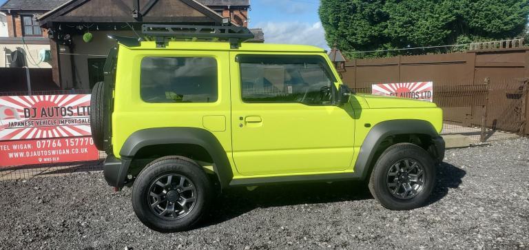 Suzuki jimny sierra 1.5 auto 3 door in yellow japanese import new condition 2025