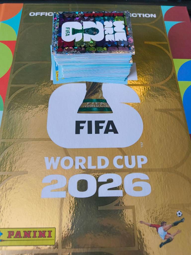 Panini World Cup 2026 stickers for postal swap