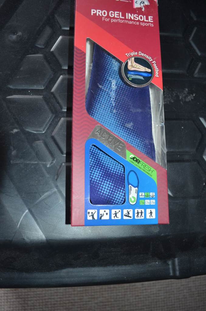 SLAZENGER NEW MENS GEL INSOLES 9-10 GEL ARCH SUPPORT