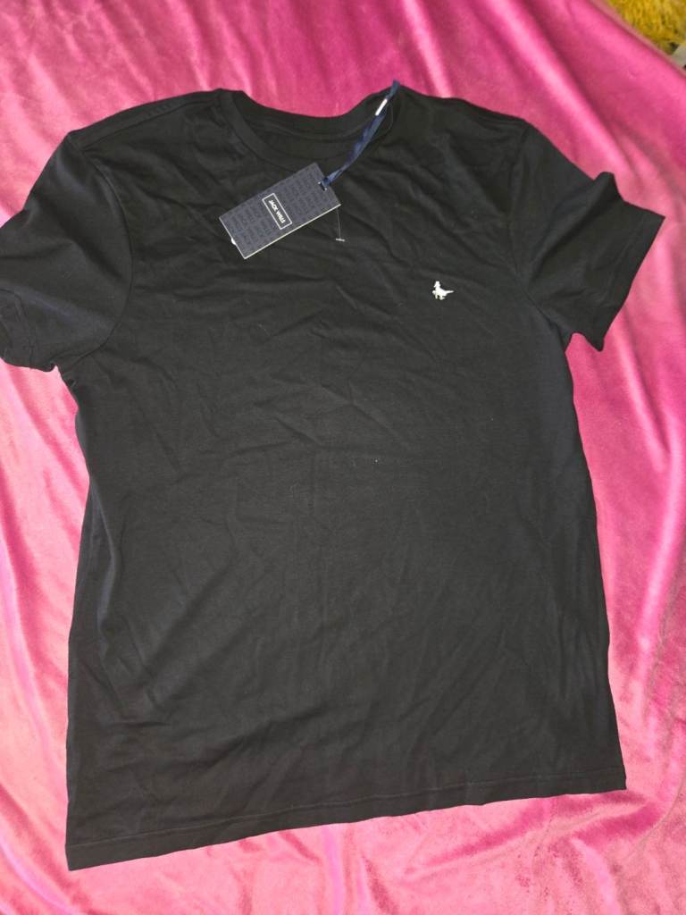 Jack Wills Sandleford T-Shirt – Black – Size M – BNWT – RRP £25