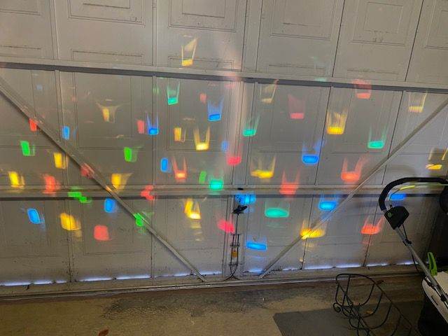 DISCO DJ LIGHT EFFECT - MULTI COLOURED MOONFLOWER - ONLY £60