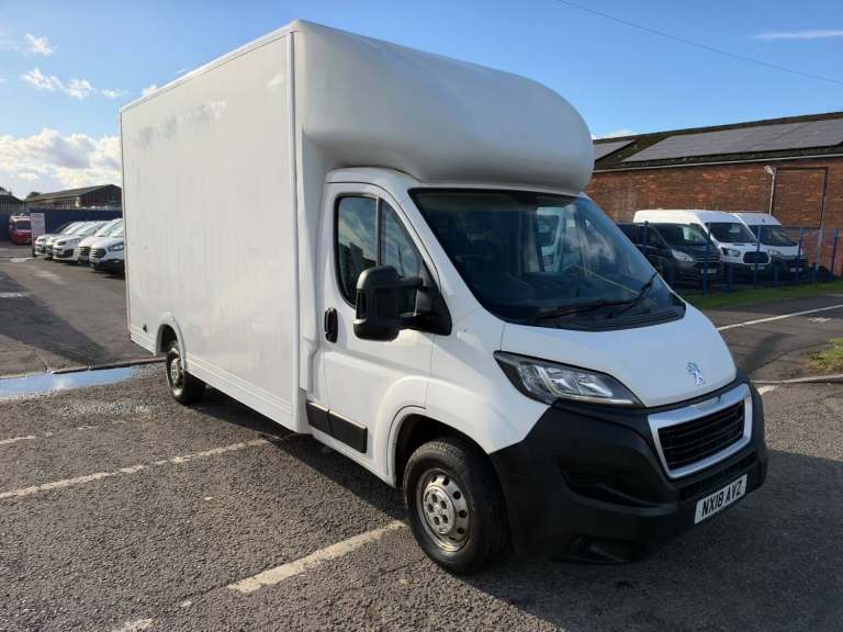 2018 Peugeot Boxer 2.0 BlueHDi low loader luton euro 6 relay ducato finance available  CHASSIS CA...